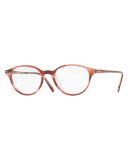 Mareen Round Optical Frames, Red