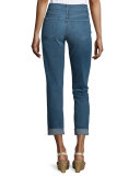 Sylvia Cropped Boyfriend Jeans, Heyburn Wash
