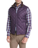 Hudson Lightweight Quilted Vest, Snapdragon