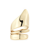 Golden Liquid Armor Ring