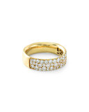 18K Glamazon Stardust Pavé Diamond Ring, Size 7