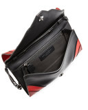 Selina Sensua Leather Small Clutch Bag, Burning Lines