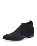 Suede Chelsea Boot, Blue