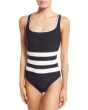 Regatta Striped One-Piece Swimsuit