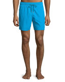 Moorea Solid Swim Trunks, Royal
