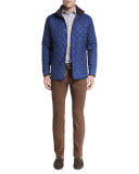 Norfolk Lightweight Quilted Jacket, Pacific