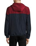 Colorblock Technical Jacket w/Hood