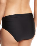 Ruched Hipster Swim Bottom
