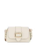 Medley Small Soft Grain Crossbody Bag, Beige