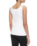 Scoop-Neck Jersey Shell