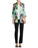 Light Show Devore Mid-Length Cardigan/Jacket