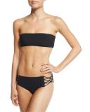 Strappy Bandeau Two-Piece Swimsuit