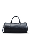 Medium Leather Duffle Bag