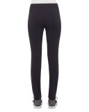 Franca Cropped Techno Pants, Navy