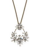 Amelia Crystal Pendant Necklace