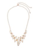 Bernice Mother-of-Pearl Station Necklace