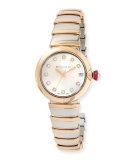 33mm LVCEA Watch with Diamonds, Two-Tone