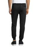 Haleford Knit Sweatpants, Black