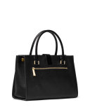 Bond Medium Leather Satchel Bag