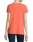 Short-Sleeve Organic Cotton Tee