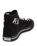 Matrix Spirit Men's High-Top Sneaker, Black/White