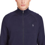 Cotton Full-Zip Sweater