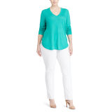 Silk-Blend V-Neck Sweater