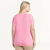 Color-Blocked Jersey Top