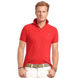 Classic-Fit Mesh Polo Shirt