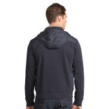 Paneled Cotton Hoodie