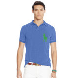 Slim Fit Cotton Mesh Polo