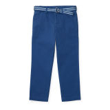 Belted Stretch Cotton Chino