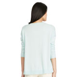 Cotton-Blend V-Neck Sweater