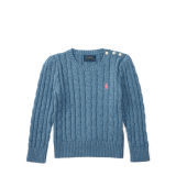 Cable-Knit Cotton Sweater