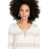 Lace-Up Top