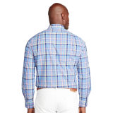 Plaid Cotton Poplin Shirt