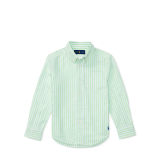 Striped Linen-Cotton Shirt