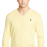Pima Cotton V-Neck Sweater