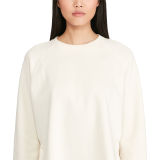Satin-Trim Sweatshirt