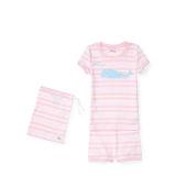Striped Sleep Tee & Short Set