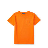 Cotton V-Neck Pocket Tee