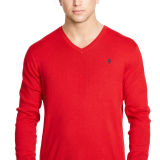 Pima Cotton V-Neck Sweater