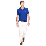 Slim-Fit Mesh Polo Shirt