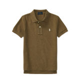 Cotton Mesh Polo Shirt