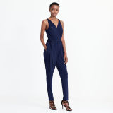 Jersey Surplice Jumpsuit