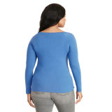 Stretch Cotton Long-Sleeve Tee