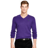Pima Cotton V-Neck Sweater