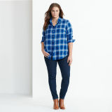Plaid Cotton Twill Shirt
