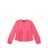 Pleated Jersey Shirt