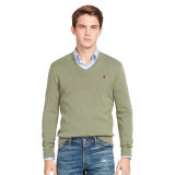 Pima Cotton V-Neck Sweater